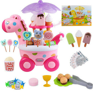 ماشین برقی آب نبات بستنی فروشی مدل زرافه Candy Ice Cream Car -اسباب بازی